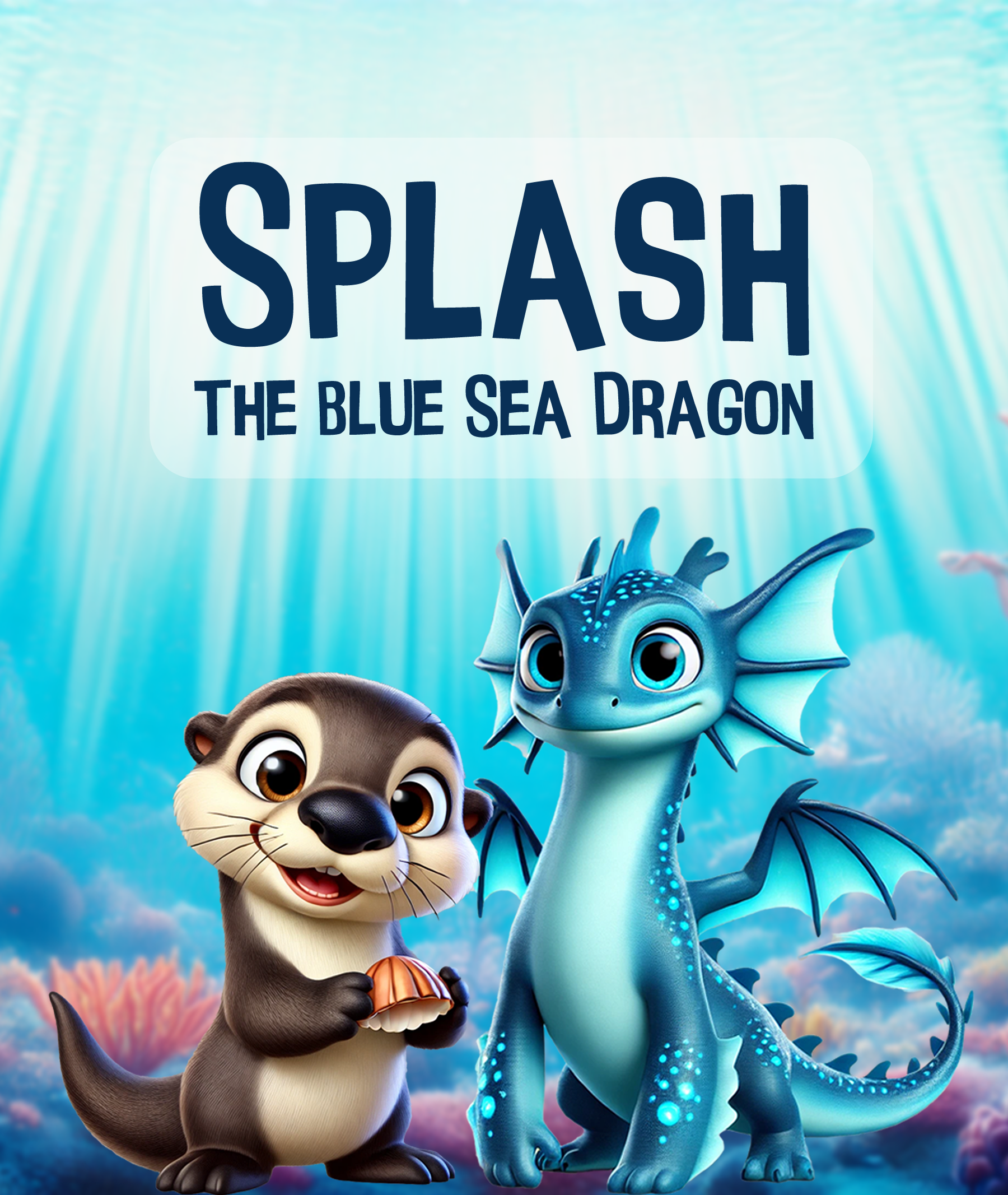 Splash the Blue Sea Dragon and Olly The Sea Otter Hero Image